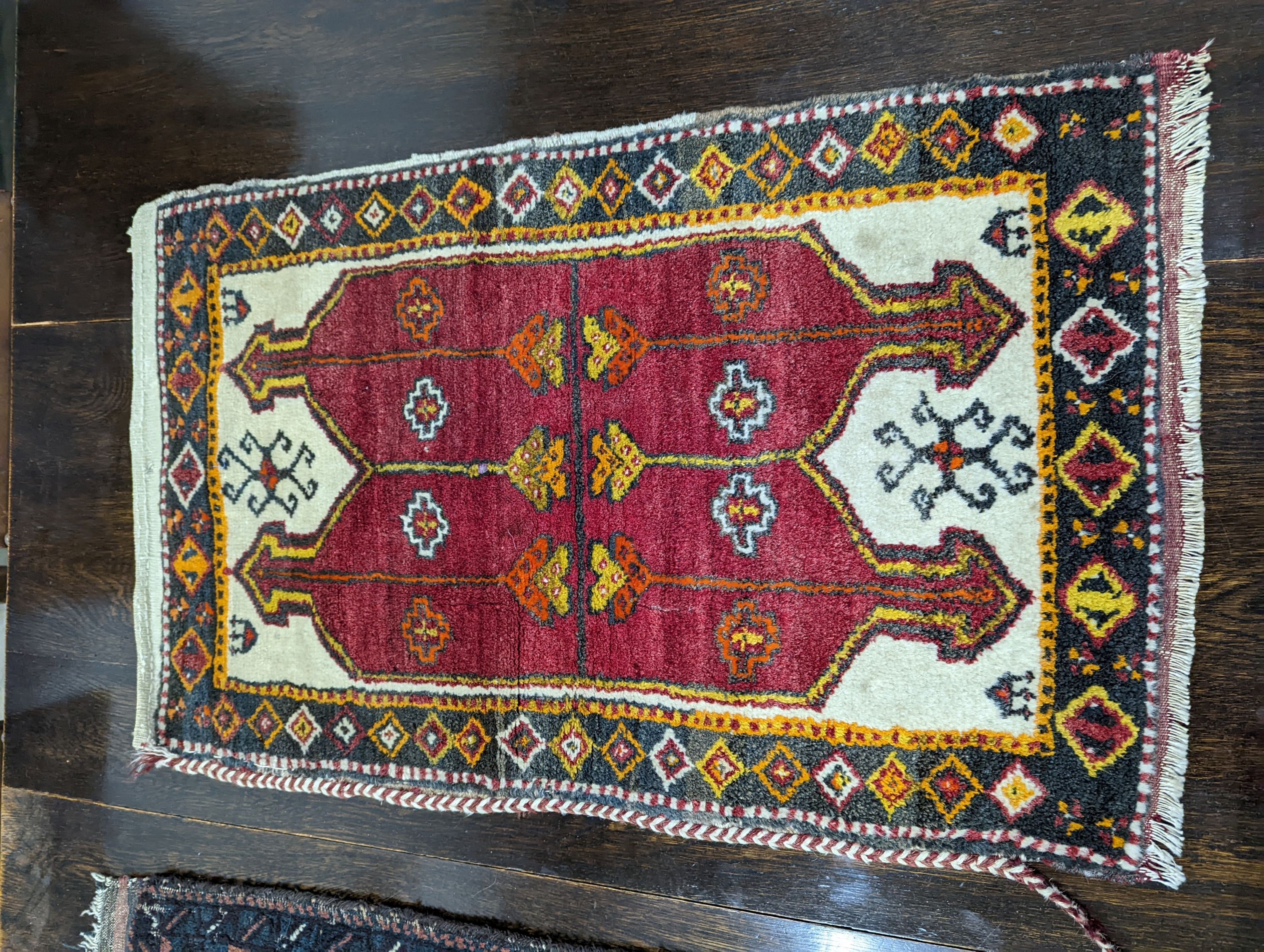 Two Belouch rugs and two prayer mats, largest 200 x 110cm